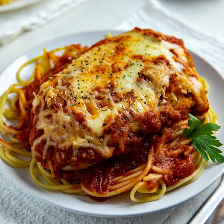 Delicious Chicken Parmesan Awaits