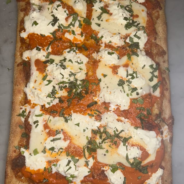 Drunken Grandma Pie (Thin Sicilian).