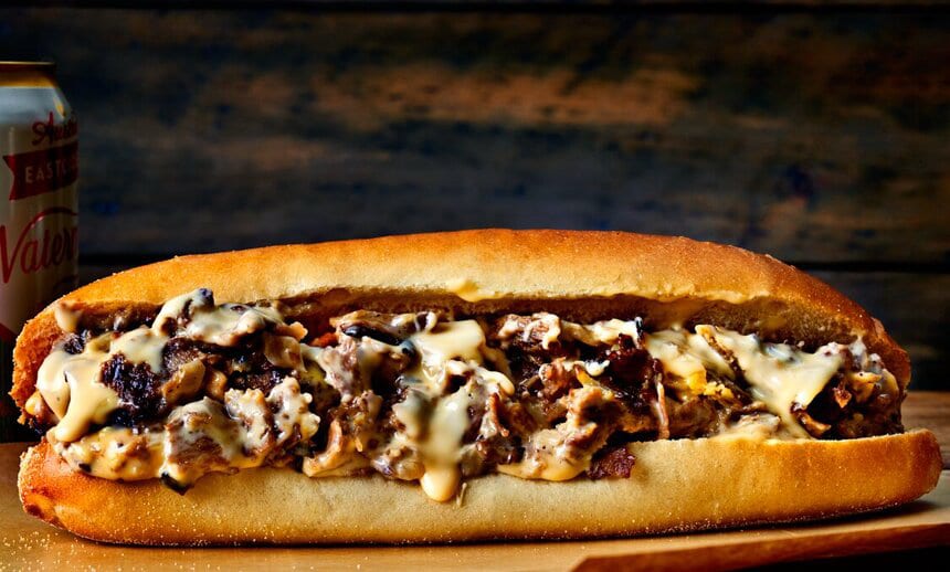 Philly Cheesesteak Hero.