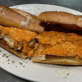 Drunken Chicken Parmesan Hero