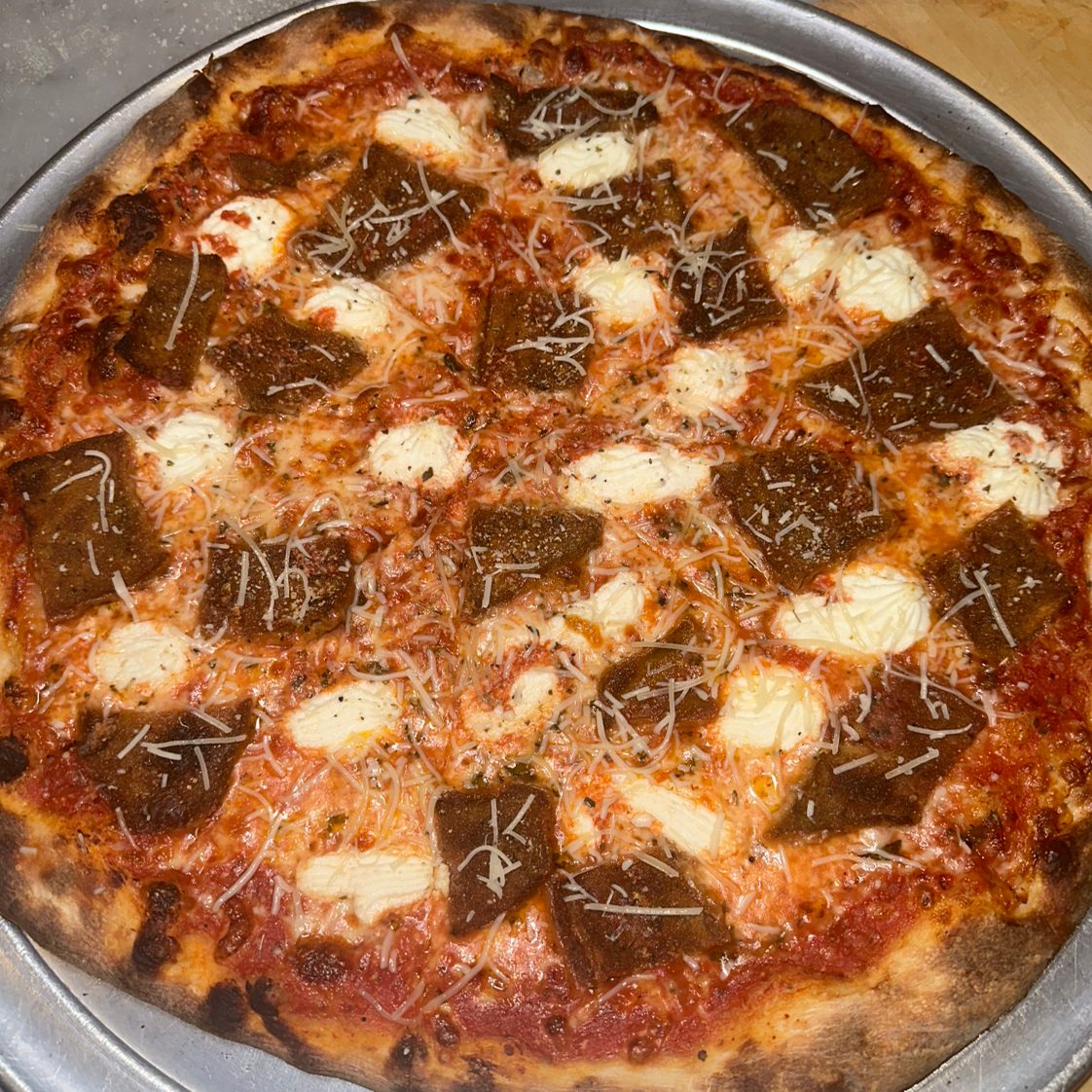 Eggplant Parmesan Pie.