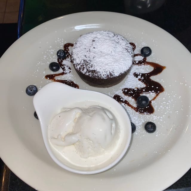 Chocolate Lava Cake.