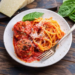 Spaghetti with Meatballs Pasta