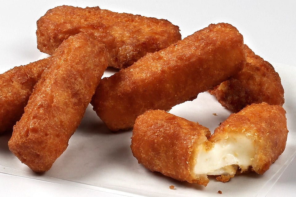 Mozzarella Sticks.