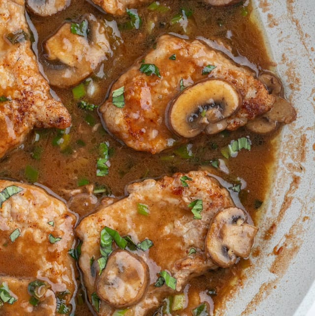 Veal Marsala.