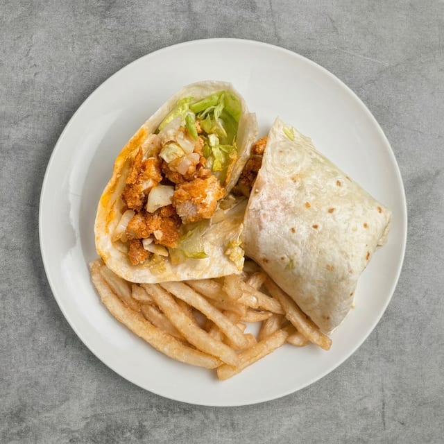 Buffalo Chicken Wrap.